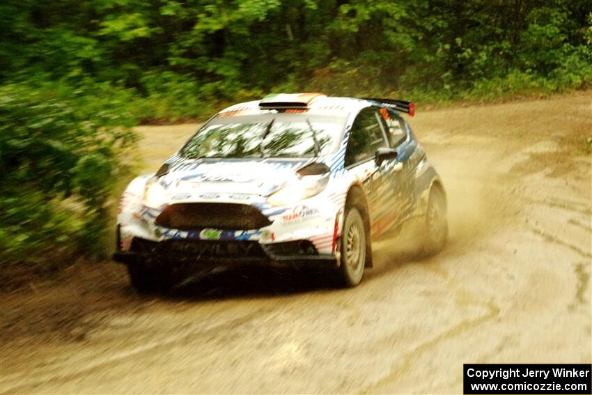 Paul Rowley / Dominik Jozwiak Ford Fiesta R5 on SS9, Height O' Land I.