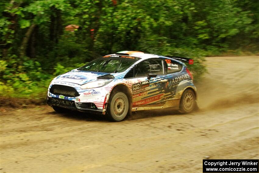 Paul Rowley / Dominik Jozwiak Ford Fiesta R5 on SS9, Height O' Land I.