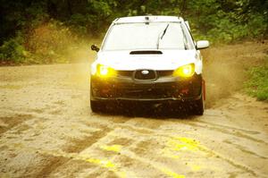 Dave Carapetyan / Adam Kneipp Subaru WRX STi on SS9, Height O' Land I.