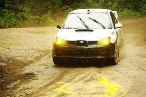 Dave Carapetyan / Adam Kneipp Subaru WRX STi on SS9, Height O' Land I.