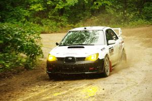 Dave Carapetyan / Adam Kneipp Subaru WRX STi on SS9, Height O' Land I.