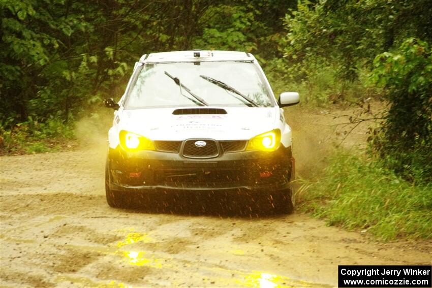 Dave Carapetyan / Adam Kneipp Subaru WRX STi on SS9, Height O' Land I.