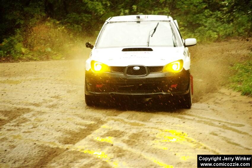 Dave Carapetyan / Adam Kneipp Subaru WRX STi on SS9, Height O' Land I.