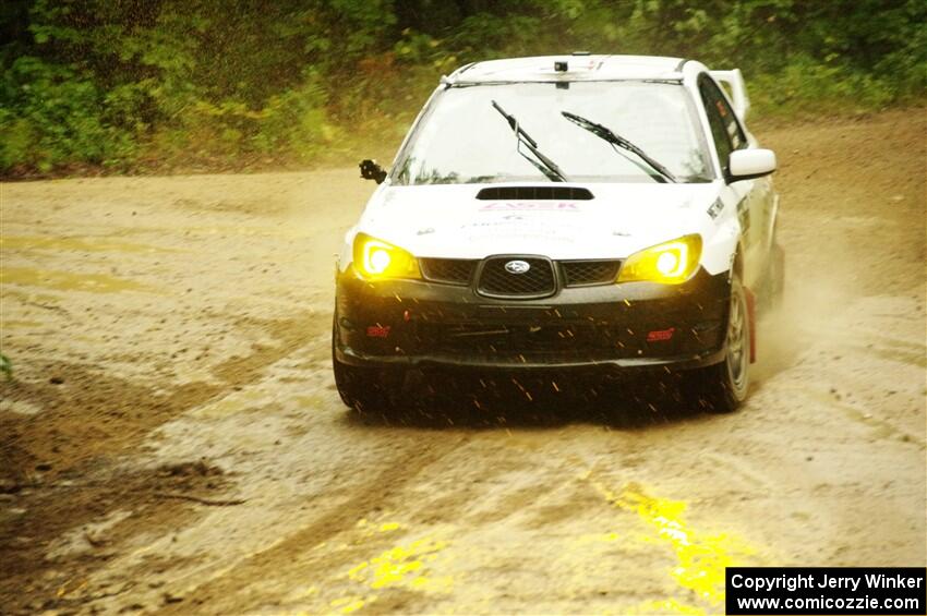 Dave Carapetyan / Adam Kneipp Subaru WRX STi on SS9, Height O' Land I.