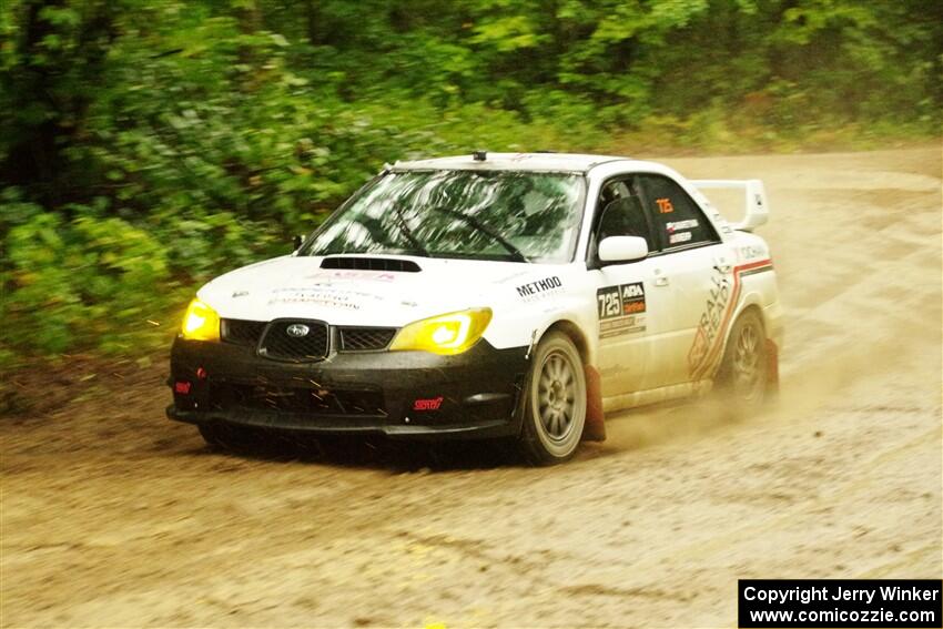 Dave Carapetyan / Adam Kneipp Subaru WRX STi on SS9, Height O' Land I.