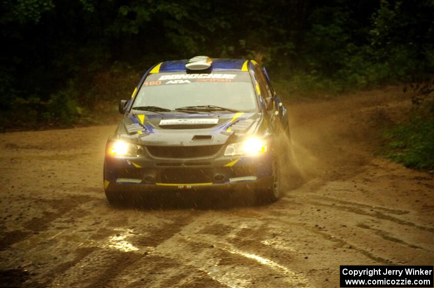 Gary Donoghue / Stephen Joyce Mitsubishi Lancer Evo IX on SS9, Height O' Land I.