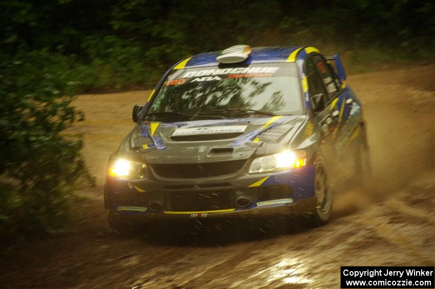 Gary Donoghue / Stephen Joyce Mitsubishi Lancer Evo IX on SS9, Height O' Land I.