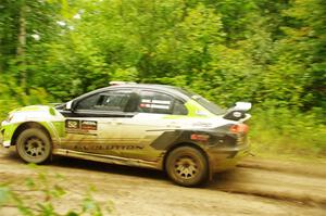 Eamon Fallon / Ozgur Simsek Mitsubishi Lancer Evo X on SS9, Height O' Land I.