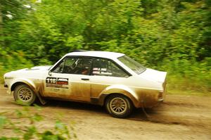 John Hill / Rebecca Ruston Ford Escort Mk II on SS9, Height O' Land I.