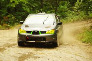 Mike Engle / Morgan Engle Subaru WRX STi on SS9, Height O' Land I.