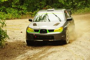 Mike Engle / Morgan Engle Subaru WRX STi on SS9, Height O' Land I.