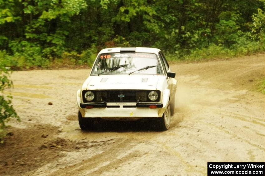 John Hill / Rebecca Ruston Ford Escort Mk II on SS9, Height O' Land I.