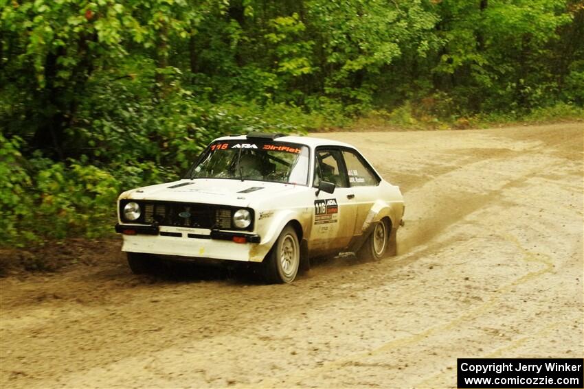 John Hill / Rebecca Ruston Ford Escort Mk II on SS9, Height O' Land I.