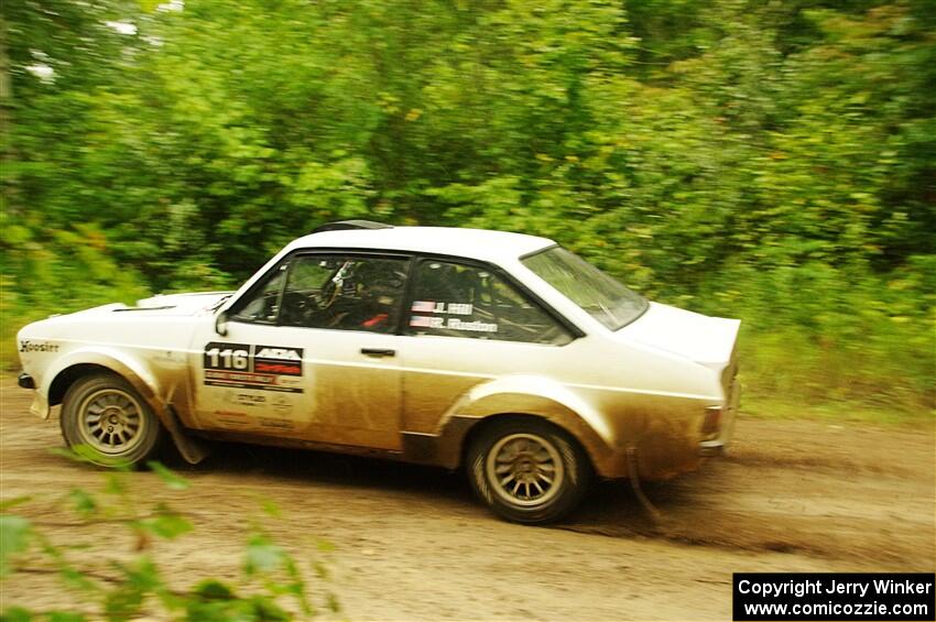 John Hill / Rebecca Ruston Ford Escort Mk II on SS9, Height O' Land I.