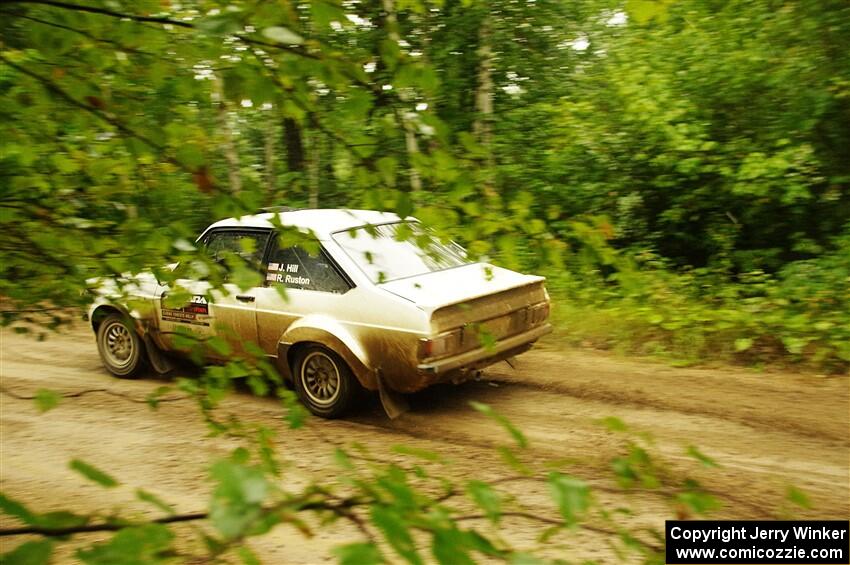 John Hill / Rebecca Ruston Ford Escort Mk II on SS9, Height O' Land I.