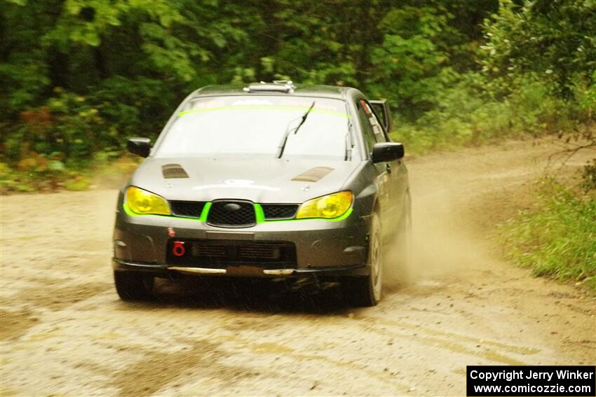 Mike Engle / Morgan Engle Subaru WRX STi on SS9, Height O' Land I.