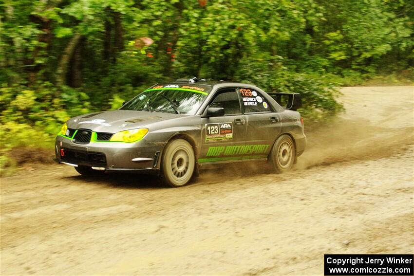 Mike Engle / Morgan Engle Subaru WRX STi on SS9, Height O' Land I.