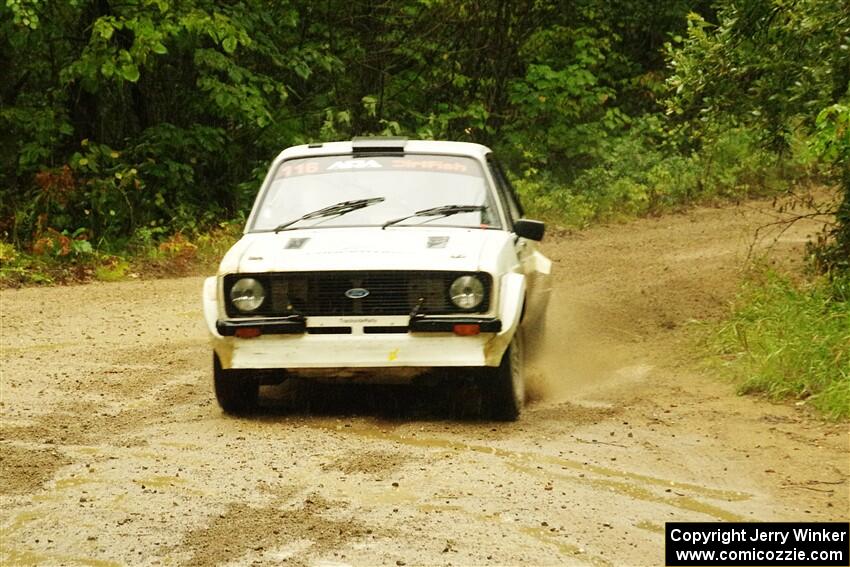 John Hill / Rebecca Ruston Ford Escort Mk II on SS9, Height O' Land I.