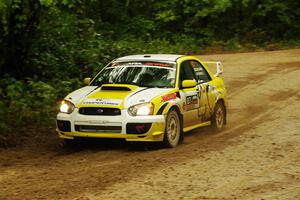 Mark Williams / Steve Harrell Subaru WRX STi on SS9, Height O' Land I.