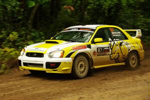 Mark Williams / Steve Harrell Subaru WRX STi on SS9, Height O' Land I.