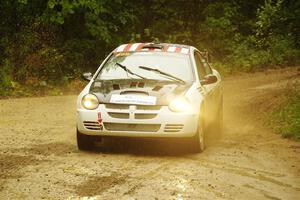 Matt Coatsworth / Ben Anderson Dodge SRT-4 on SS9, Height O' Land I.