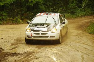 Matt Coatsworth / Ben Anderson Dodge SRT-4 on SS9, Height O' Land I.