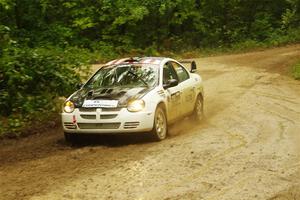 Matt Coatsworth / Ben Anderson Dodge SRT-4 on SS9, Height O' Land I.