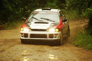 Chris Barribeau / Alex Ferencz Subaru Impreza RS on SS9, Height O' Land I.