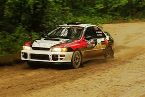 Chris Barribeau / Alex Ferencz Subaru Impreza RS on SS9, Height O' Land I.