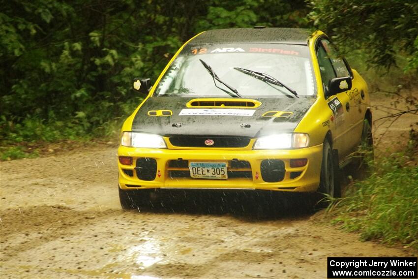 Steve Gingras / Katie Gingras Subaru Impreza on SS9, Height O' Land I.