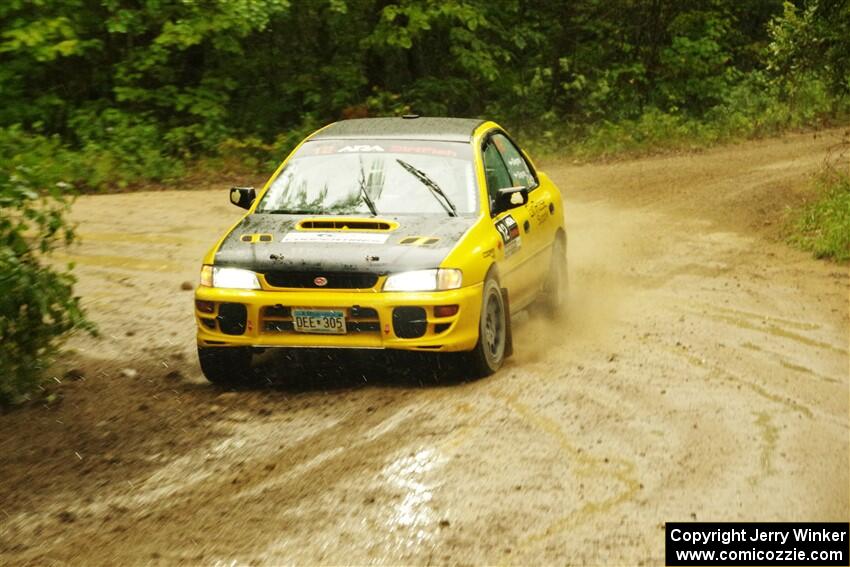 Steve Gingras / Katie Gingras Subaru Impreza on SS9, Height O' Land I.