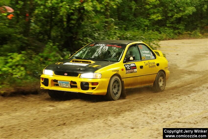 Steve Gingras / Katie Gingras Subaru Impreza on SS9, Height O' Land I.