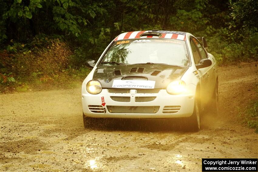 Matt Coatsworth / Ben Anderson Dodge SRT-4 on SS9, Height O' Land I.