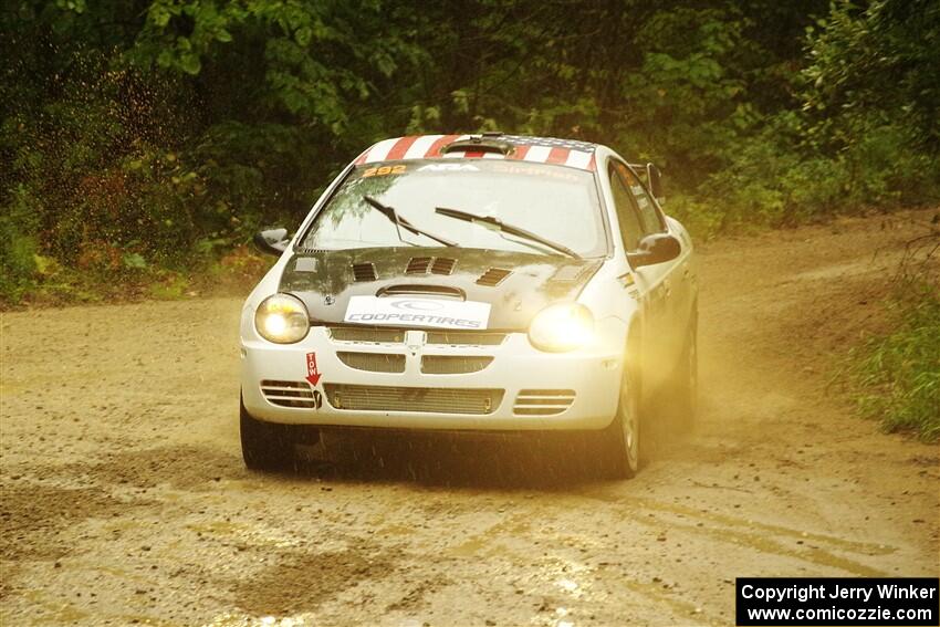 Matt Coatsworth / Ben Anderson Dodge SRT-4 on SS9, Height O' Land I.