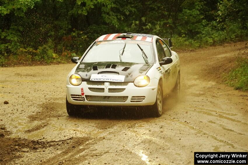 Matt Coatsworth / Ben Anderson Dodge SRT-4 on SS9, Height O' Land I.