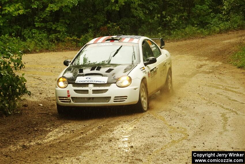 Matt Coatsworth / Ben Anderson Dodge SRT-4 on SS9, Height O' Land I.