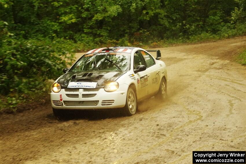 Matt Coatsworth / Ben Anderson Dodge SRT-4 on SS9, Height O' Land I.