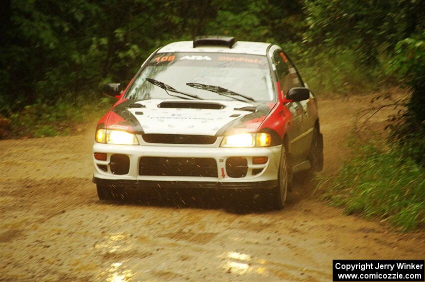 Chris Barribeau / Alex Ferencz Subaru Impreza RS on SS9, Height O' Land I.