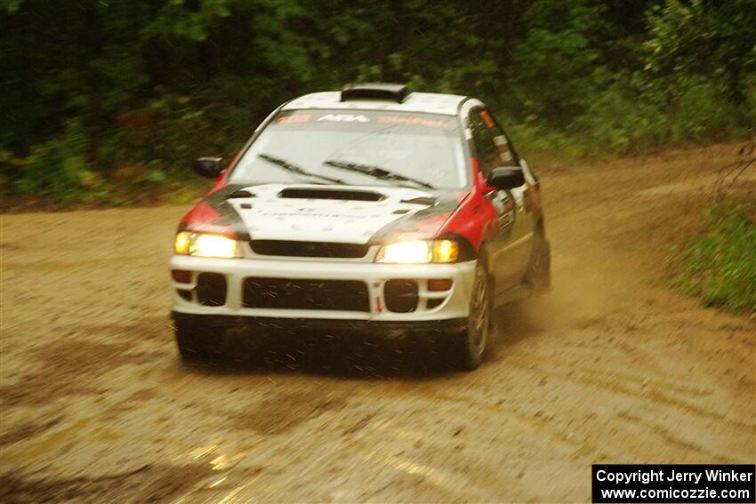 Chris Barribeau / Alex Ferencz Subaru Impreza RS on SS9, Height O' Land I.