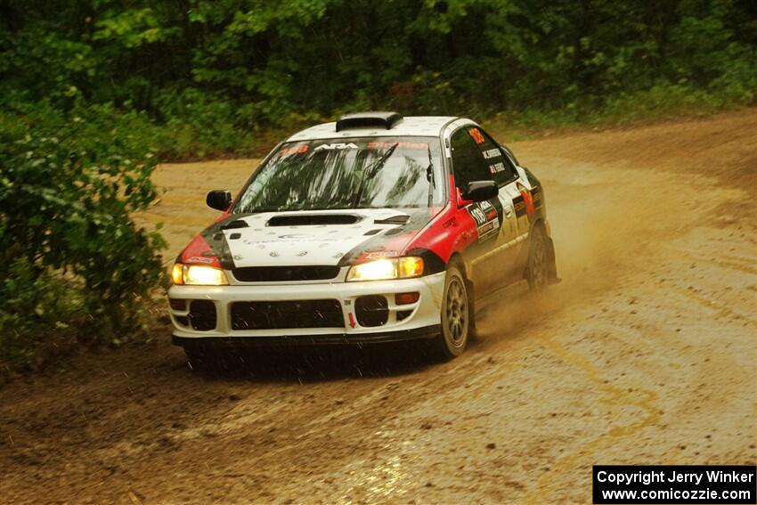 Chris Barribeau / Alex Ferencz Subaru Impreza RS on SS9, Height O' Land I.