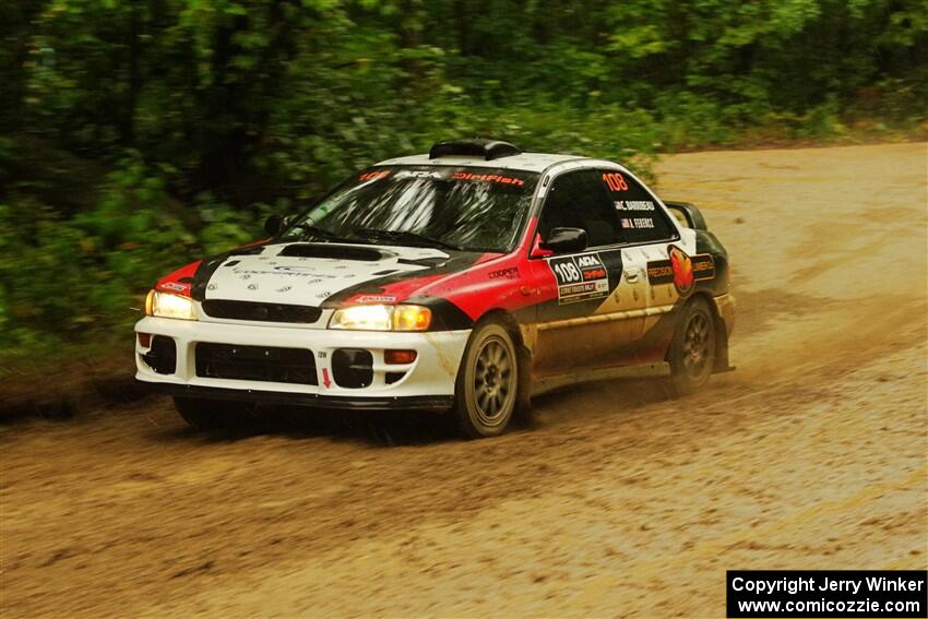 Chris Barribeau / Alex Ferencz Subaru Impreza RS on SS9, Height O' Land I.