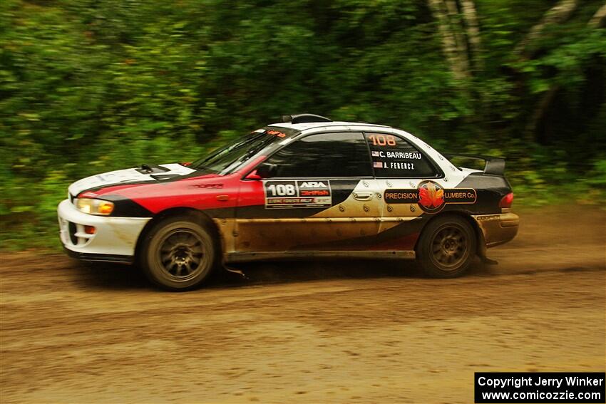 Chris Barribeau / Alex Ferencz Subaru Impreza RS on SS9, Height O' Land I.