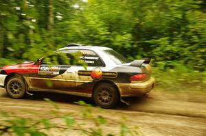 Chris Barribeau / Alex Ferencz Subaru Impreza RS on SS9, Height O' Land I.