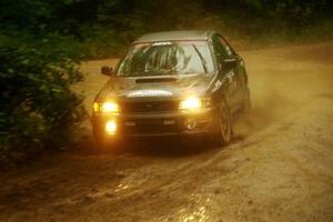 Jordan Locher / Tom Addison Subaru Impreza 2.5RS on SS9, Height O' Land I.