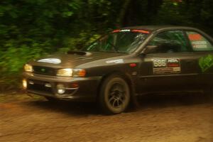 Jordan Locher / Tom Addison Subaru Impreza 2.5RS on SS9, Height O' Land I.