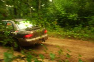 Jordan Locher / Tom Addison Subaru Impreza 2.5RS on SS9, Height O' Land I.