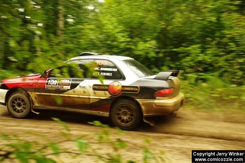 Chris Barribeau / Alex Ferencz Subaru Impreza RS on SS9, Height O' Land I.