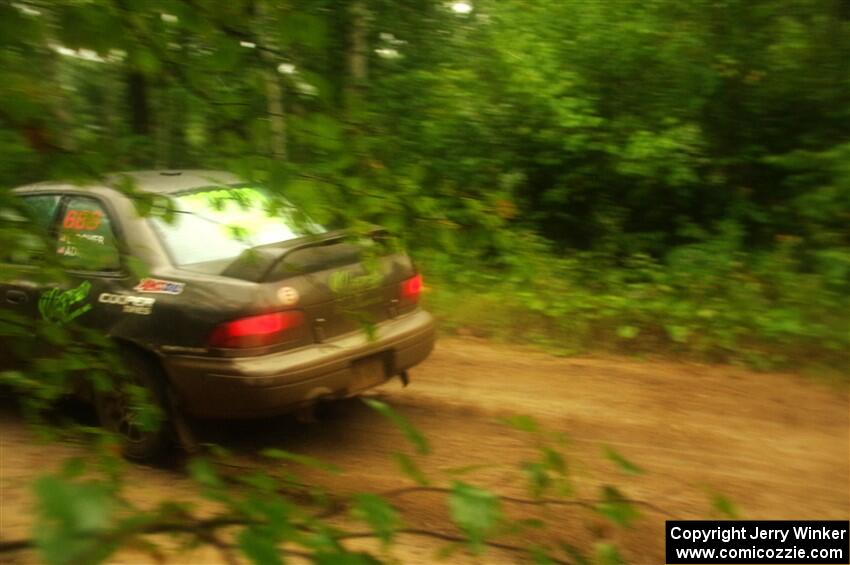 Jordan Locher / Tom Addison Subaru Impreza 2.5RS on SS9, Height O' Land I.