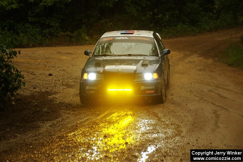 Ryan George / Heather Stieber-George BMW M3 on SS9, Height O' Land I.