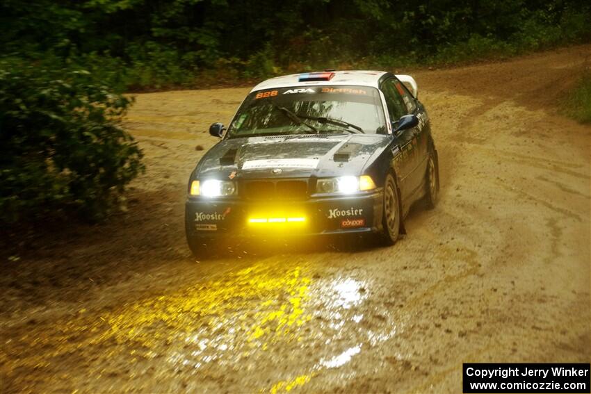 Ryan George / Heather Stieber-George BMW M3 on SS9, Height O' Land I.